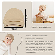 Kit Recém Nascido: Touca e Luvas Antialérgicas 👶 - imagem 1