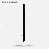 WB Capa iPad 7a, 8a e 9a Geração 10.2″ - Premium Slim, Antichoque com Compart. para Pencil - Preta - imagem 3