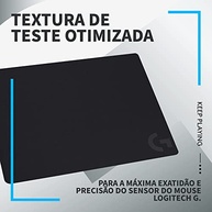 Mouse Pad de Tecido com Base Antiderrapante Logitech G240 Otimizado para Jogos e com Superfície de Atrito Moderado - imagem 4