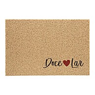 Capacho Vinil 40x60cm Doce Lar: Design Moderno e Antiderrapante - imagem 1