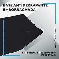 Mouse Pad de Tecido com Base Antiderrapante Logitech G240 Otimizado para Jogos e com Superfície de Atrito Moderado - imagem 5