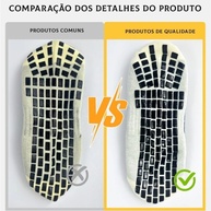 Meias de Futebol Jcolour: Kit 12 Antiderrapantes - imagem 2