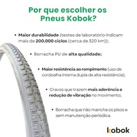 Par de Pneus Maciços 24x1 3/8 Cinza para Cadeira de Rodas - Antifuro e Duráveis - imagem 3