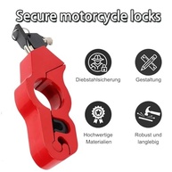 Trava de Acelerador Antifurto para Moto e Bicicleta (Vermelha) - Segurança Reforçada - imagem 4