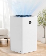 Desumidificador Elétrico Antimofo 1000ML - Purificador de Ar Bivolt Compacto Branco - imagem 3
