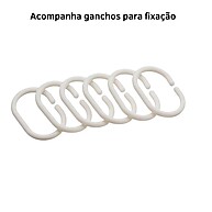 Cortina de Box Lavável: Luxo e Proteção Antimofo - imagem 1