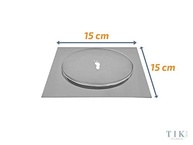 Ralo Inteligente Click 15x15 cm Inox – Acabamento Premium com Vedação Antiodor - imagem 4