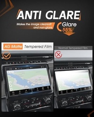 Protetor de Tela CDEFG Fosco Antirreflexo para Jeep Grand Cherokee 4xe/L (2022-2025) - Tela 10.1" - Vidro Temperado Premium - imagem 3