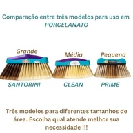 Vassoura Sem Cabo para Porcelanato e Piso Laminado - Cerdas Macias e Antirrisco - imagem 5