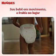 Huggies Máxima Proteção XG: 58 Fraldas Antivazamento - imagem 2