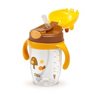 Copo Infantil com Canudo 300ml Girafa - Seguro, Ergonômico e Antivazamento - imagem 3