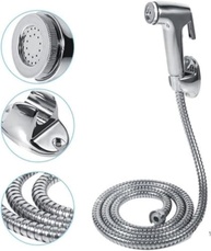 Ducha Higiênica Inox 304 com Gatilho Pressurizado e Mangueira 1,5m - Sistema Antivazamento - imagem 4