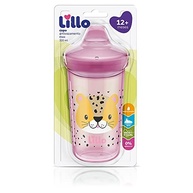 Lillo Copo de Transição Antivazamento 320ml Eco Max Onça Rosa - Seguro, Ergonômico e Livre de BPA - imagem 3