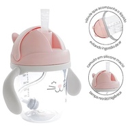 Copo com Alça Removível Buba Rosa - Silicone Seguro, Antivazamento e Livre de BPA - imagem 5