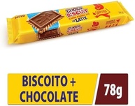 Biscoito com Chocolate Chocobiscuit GAROTO ao Leite 78g - imagem 3