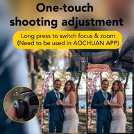 AOCHUAN X2: Estabilizador Gimbal para Celular - imagem 4