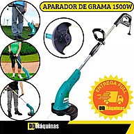 Aparador de Grama 1500W Garthen: Potência e Praticidade - imagem 1