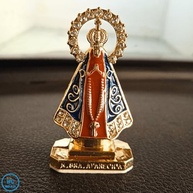Imagem de Nossa Senhora Aparecida com Coroa - Painel Autoadesivo para Carro, Escritório e Decoração - imagem 3
