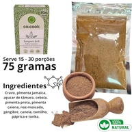 CoCook Tempero 100% Natural Jerk Apimentado Carne Frango Linguiça Sabor Jamaica 75g Sem Sódio Rende até 25 porções Zero Glúten, Zero Lactose, Zero Conservantes, Zero Corantes - imagem 4
