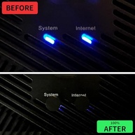 Adesivos Blackout para LEDs - Bloqueio Total de Luz com Fácil Aplicação - imagem 3