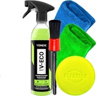Kit Lavagem a Seco V-Eco Fast Vonixx: Limpeza Completa com 2 Toalhas, Pincel e Aplicador Karbox - imagem 2