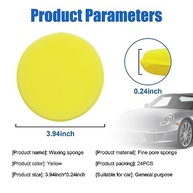 Ziciner 24 Peças Almofadas Aplicadoras de Cera para Carro - Espuma Macia e Reutilizável - imagem 3