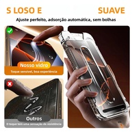 Película de Vidro iPhone 17: Antipó, Fácil de Aplicar! - imagem 4