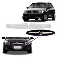 Apliques Cromados para Friso da Grade Dianteira - Volkswagen Celta e Prisma 2007 a 2011 - imagem 3