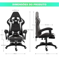 apoio-branco-ergonomica-os-total-a-pes-para-em-conforto-com-gamer-cadeira-a