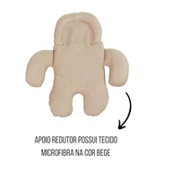 Apoio de Corpo Anatômico Universal para Bebê: Conforto e Segurança em Bege - imagem 5