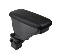 Apoio de Braço Premium Courvin Preto Sem Costura para Nissan Kicks (Todos os Modelos) - imagem 1