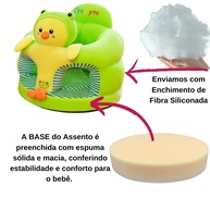 Assento Infantil de Apoio para Bebê - Segurança e Conforto com Design Patinho Amarelo - imagem 5