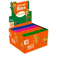 Apontador Leo&Leo: Kit 24 Unidades com Depósito - imagem 1