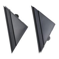 APPERFiT Moldura Triangular Espelhada Preta Fosca para Fiat 500 (2012-2019) - Lado Motorista e Passageiro - imagem 1