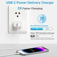 Carregador Apple 30W USB-C: Carga Rápida iPhone - imagem 3