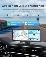 Tela Automotiva HK5 26cm: Apple CarPlay & Android Auto Sem Fio com Câmera de Ré HD - imagem 3