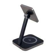 Carregador Qi 15W: Base Magnética para Celular e Apple Watch - imagem 3
