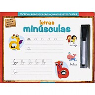 Aprenda Brincando: Livro Letras Minúsculas - imagem 1