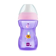 Copo MAM Fun to Drink 270ml Rosa - Transição Perfeita para Bebês Aprendendo a Beber - imagem 4