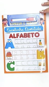 Série Escolinha Divertida Especial: Alfabeto Mágico para Aprender Brincando - imagem 3