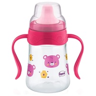 Caneca Aprendizado Fiona 180ml Rosa - Auxílio Ideal para Bebês Ingerirem Líquidos Sozinhos - imagem 1