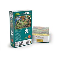 Puzzle 150 Peças Fauna Brasileira – Diversão e Aprendizado - imagem 2