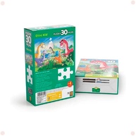 Quebra-Cabeça Dino Kid 30 Peças: Diversão e Aprendizado! - imagem 2