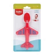 Colher Avião Vermelho da Buba - Estimule a Diversão e Aprendizado - imagem 1