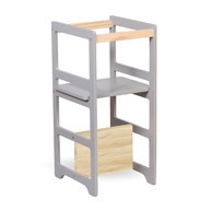 Torre de Aprendizagem Montessoriana com Altura Regulável - Estímulo e Segurança para Crianças - imagem 1