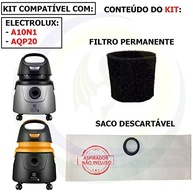 Saco Descartável + Filtro Permanente para Aspirador Electrolux A10N1 - AQP20 - imagem 3