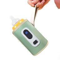 Aquecedor de Mamadeira USB com Tela LCD | Aquecimento Preciso e Portátil para Viagens (Verde) - imagem 5