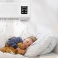 Aquecedor Refrigerador Portátil com Controle Remoto - Ar Condicionado Pessoal com Função Vento Frio e Quente - imagem 3