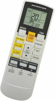 Controle Remoto para Ar Condicionado Inverter Fujitsu,Ar-rae7e Display LCD, Funções Múltiplas - imagem 2