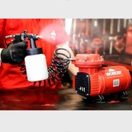 Compressor de Ar Direto Bivolt Worker: Pintura, Pulverização e Inflagem com Acessórios Inclusos - imagem 3